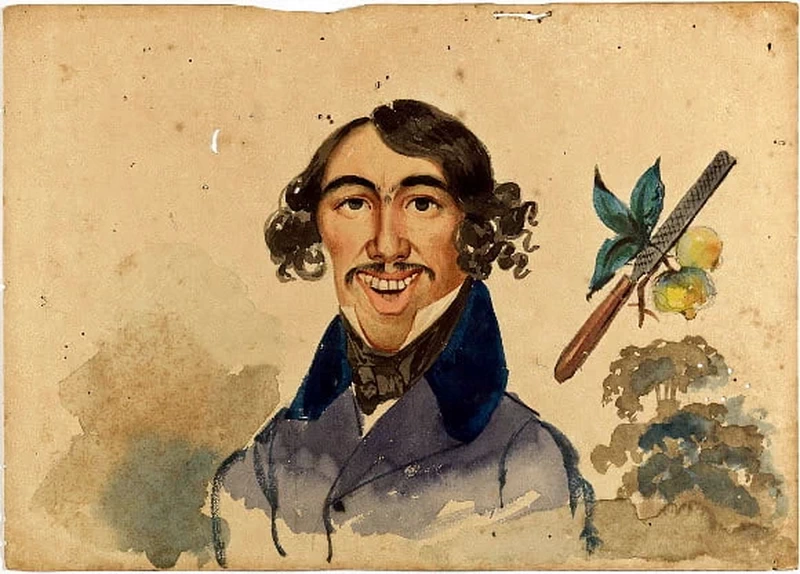 Manuel de Araújo Porto - Alegre, Caricatura